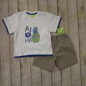 Boys shorts outfit 24 months